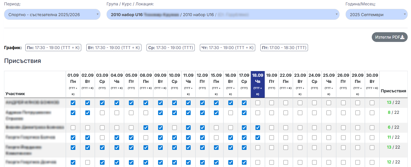 Школа присъствия